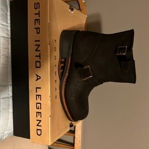 Harley Davidson boots—never worn